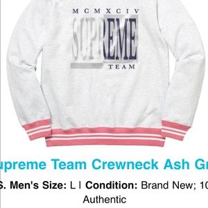 supeme crewneck